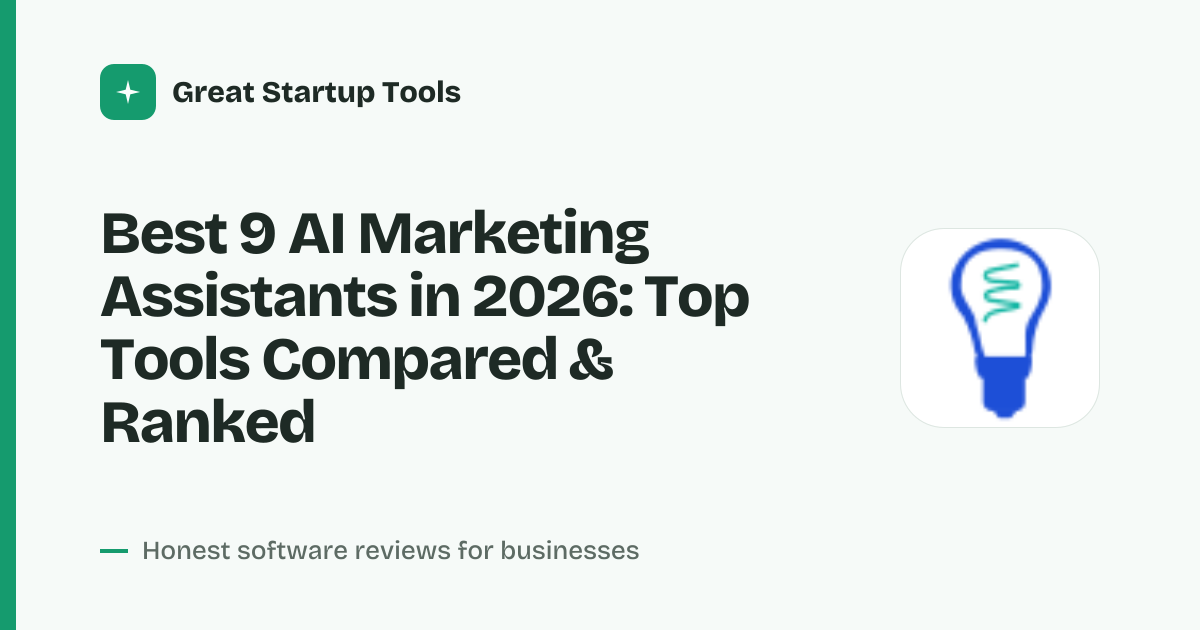 Cover for Best 9 AI Marketing Assistants in 2026: Automate Your Entire