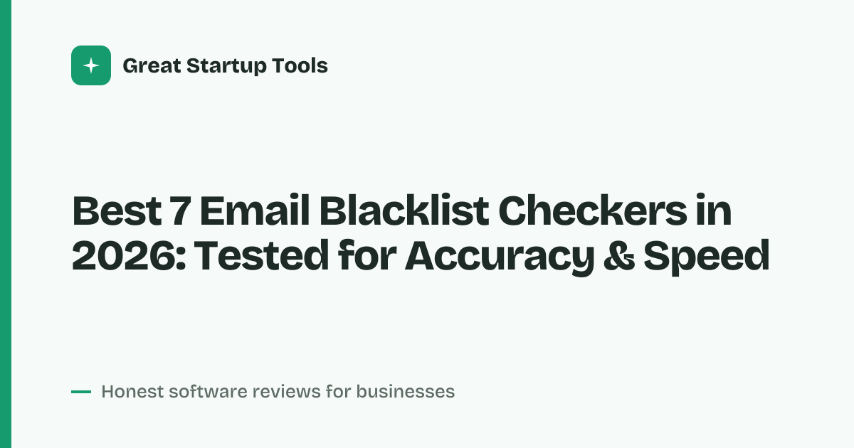 Cover for Best 7 Email Blacklist Checkers in 2026: Monitor & Protect