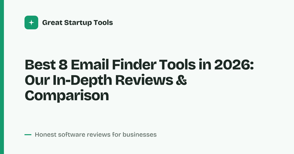 Cover for Best 8 Email Finder Tools in 2026: Find Any Address Fast