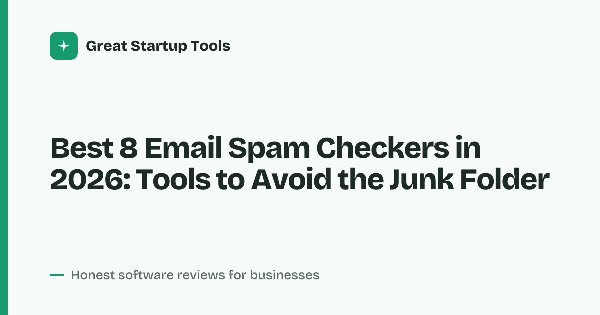 Cover for Best 8 Email Spam Checkers in 2026: Boost Your Deliverability