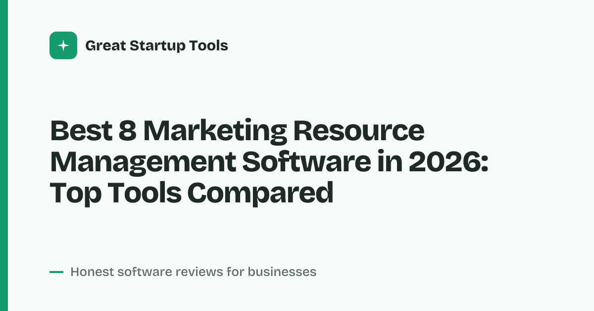 Cover for Best 8 Marketing Resource Management Software in 2026