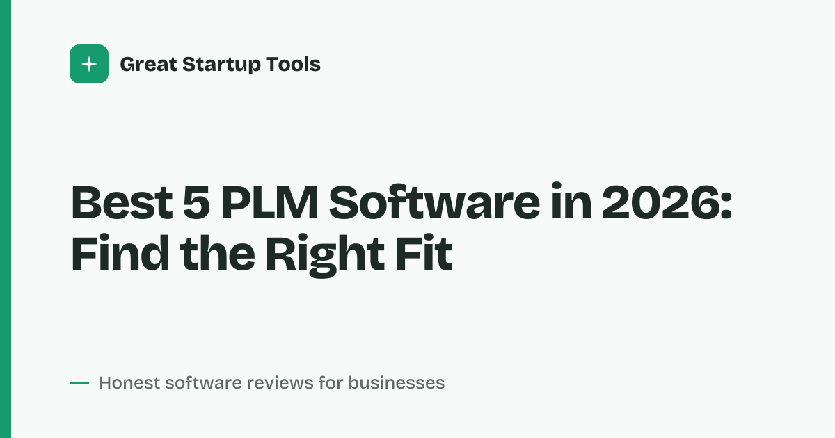 Cover for Best 5 PLM Software in 2026: Compare Features and Costs