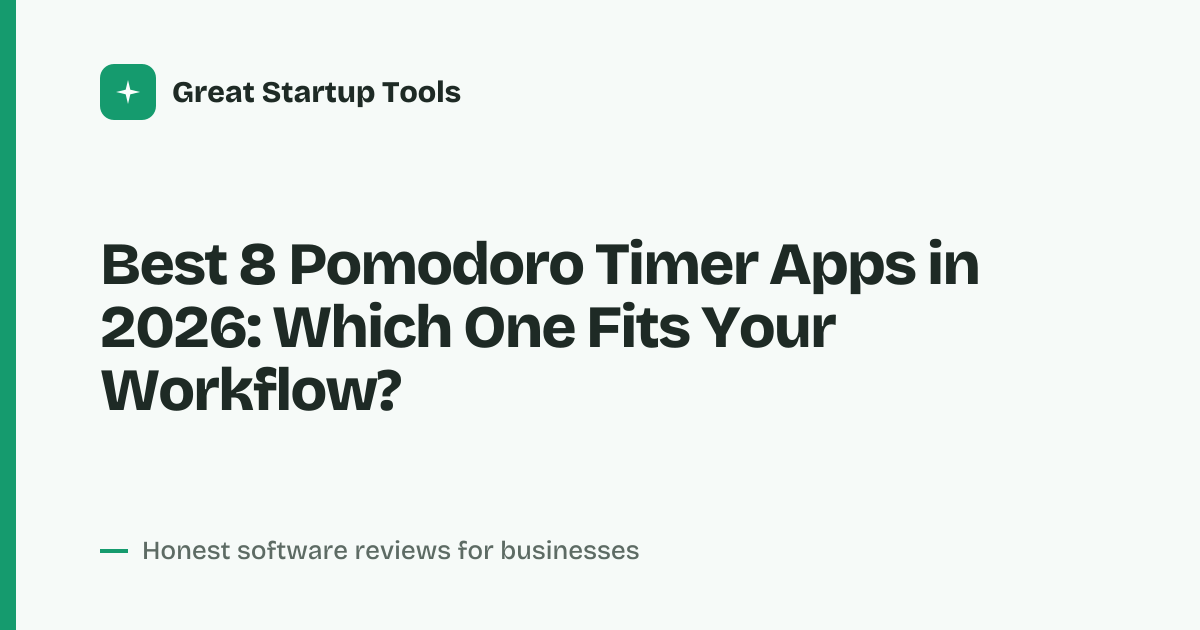 Cover for Best 8 Pomodoro Timer Apps in 2026: Boost Your Focus Today