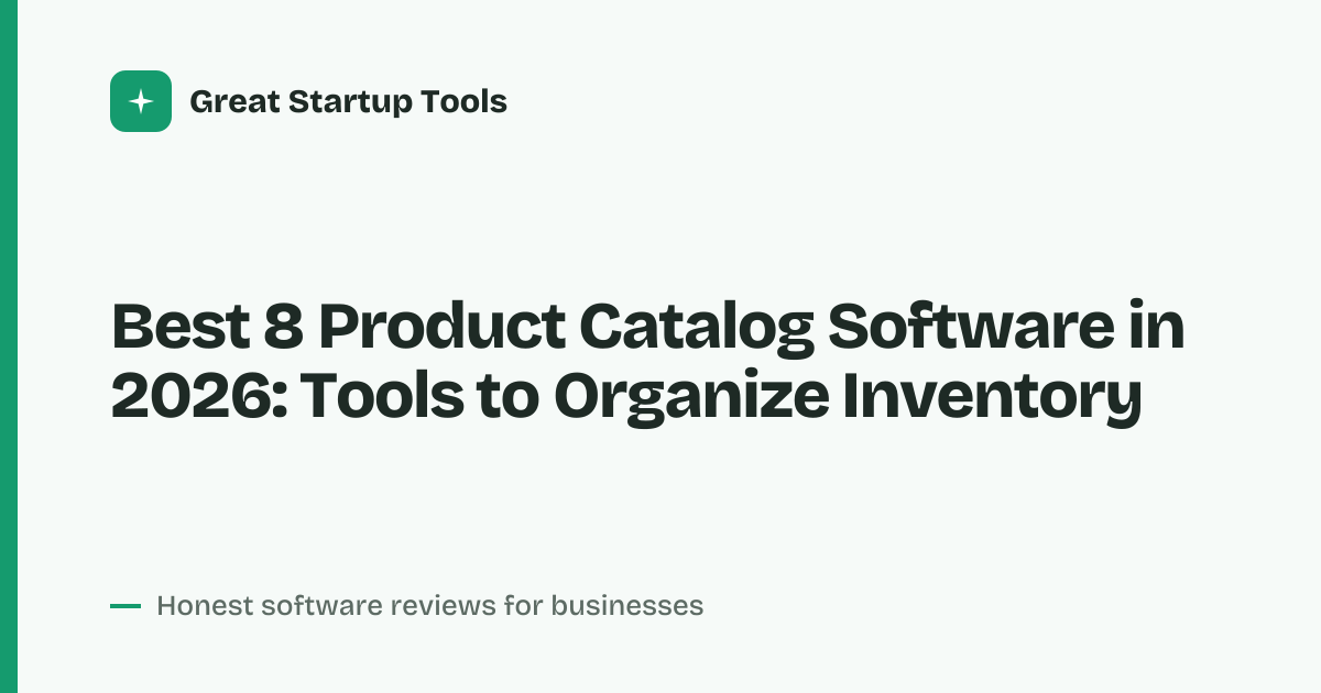 Cover for Best 8 Product Catalog Software in 2026: Streamline Your Sales