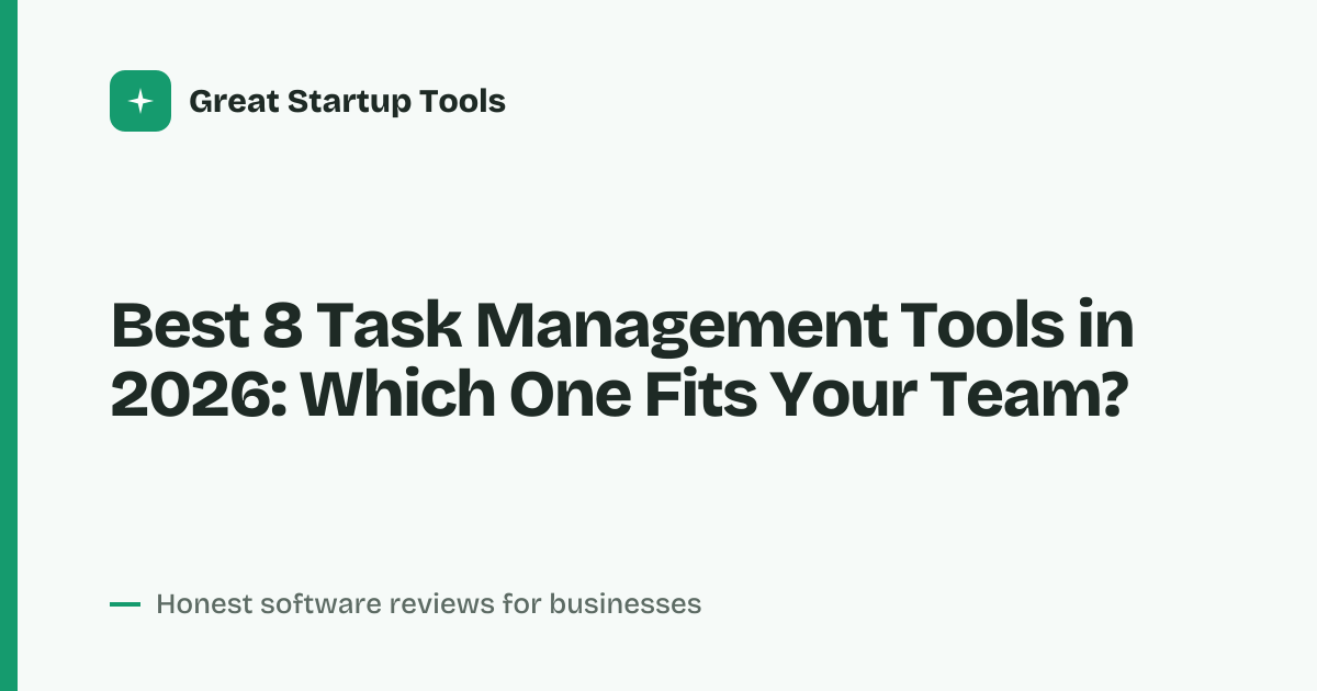 Cover for Best 8 Task Management Tools in 2026: Organize Your Workflow