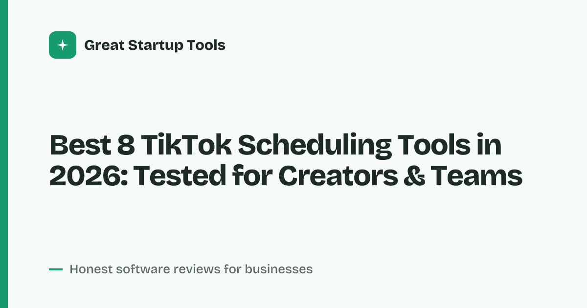 Cover for Best 8 TikTok Scheduling Tools in 2026: Automate Your Viral