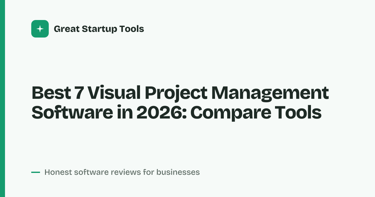 Cover for Best 7 Visual Project Management Software in 2026: Top Picks